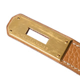 HERMES エルメス バーキン35 ゴールド ゴールド金具 □A刻印(1997年頃) ユニセックス アルデンヌ ハンドバッグ ABランク 中古 銀蔵