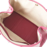 HERMES エルメス ガーデンパーティ TPM ローズウッド パラジウム金具 □P刻印(2012年頃) レディース ネゴンダ ハンドバッグ Aランク 中古 銀蔵