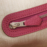 HERMES エルメス ガーデンパーティ TPM ローズウッド パラジウム金具 □P刻印(2012年頃) レディース ネゴンダ ハンドバッグ Aランク 中古 銀蔵