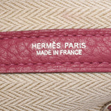 HERMES エルメス ガーデンパーティ TPM ローズウッド パラジウム金具 □P刻印(2012年頃) レディース ネゴンダ ハンドバッグ Aランク 中古 銀蔵