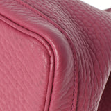 HERMES エルメス ガーデンパーティ TPM ローズウッド パラジウム金具 □P刻印(2012年頃) レディース ネゴンダ ハンドバッグ Aランク 中古 銀蔵