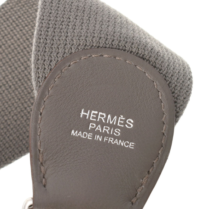 HERMES エルメス ツールボックス 20 2WAY エタン パラジウム金具 □O刻印(2011年頃) レディース スイフト ハンドバッグ Aランク 中古 銀蔵