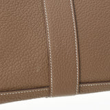 HERMES エルメス ガーデンパーティ PM エトゥープ パラジウム金具 Z刻印(2021年頃) レディース ネゴンダ ハンドバッグ ABランク 中古 銀蔵