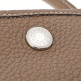 HERMES エルメス ガーデンパーティ PM エトゥープ パラジウム金具 Z刻印(2021年頃) レディース ネゴンダ ハンドバッグ ABランク 中古 銀蔵