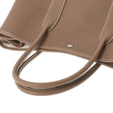 HERMES エルメス ガーデンパーティ PM エトゥープ パラジウム金具 Z刻印(2021年頃) レディース ネゴンダ ハンドバッグ ABランク 中古 銀蔵