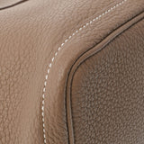 HERMES エルメス ガーデンパーティ PM エトゥープ パラジウム金具 Z刻印(2021年頃) レディース ネゴンダ ハンドバッグ ABランク 中古 銀蔵