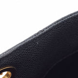 CHANEL シャネル マトラッセ PTT プチタイムレストート 黒 ゴールド金具 レディース  キャビアスキン ハンドバッグ Aランク 中古 銀蔵
