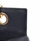 CHANEL シャネル マトラッセ PTT プチタイムレストート 黒 ゴールド金具 レディース  キャビアスキン ハンドバッグ Aランク 中古 銀蔵
