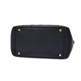 CHANEL シャネル マトラッセ PTT プチタイムレストート 黒 ゴールド金具 レディース  キャビアスキン ハンドバッグ Aランク 中古 銀蔵