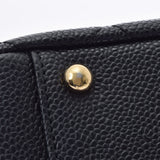 CHANEL シャネル マトラッセ PTT プチタイムレストート 黒 ゴールド金具 レディース  キャビアスキン ハンドバッグ Aランク 中古 銀蔵