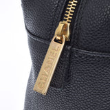 CHANEL シャネル マトラッセ PTT プチタイムレストート 黒 ゴールド金具 レディース  キャビアスキン ハンドバッグ Aランク 中古 銀蔵