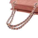 CHANEL シャネル マトラッセ PTT プチタイムレストート ピンク シルバー金具 レディース キャビアスキン ハンドバッグ ABランク 中古 銀蔵