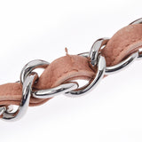 CHANEL シャネル マトラッセ PTT プチタイムレストート ピンク シルバー金具 レディース キャビアスキン ハンドバッグ ABランク 中古 銀蔵