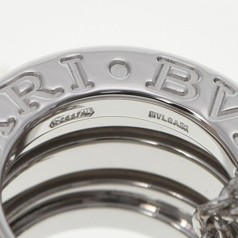 BVLGARI ブルガリ B-ZERO1 ユニセックス K18WG ネックレス Aランク 中古 銀蔵