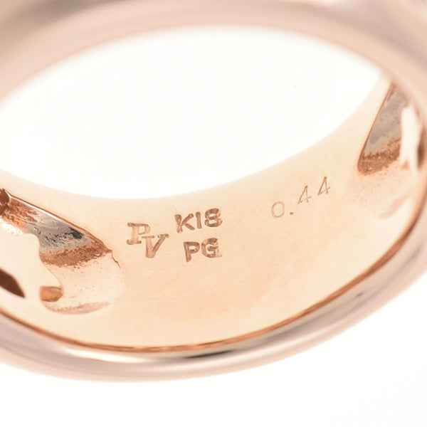 Ponte Vecchio ポンテヴェキオ ダイヤ 0.44ct 7号 レディース K18PG リング・指輪 Aランク 中古 銀蔵