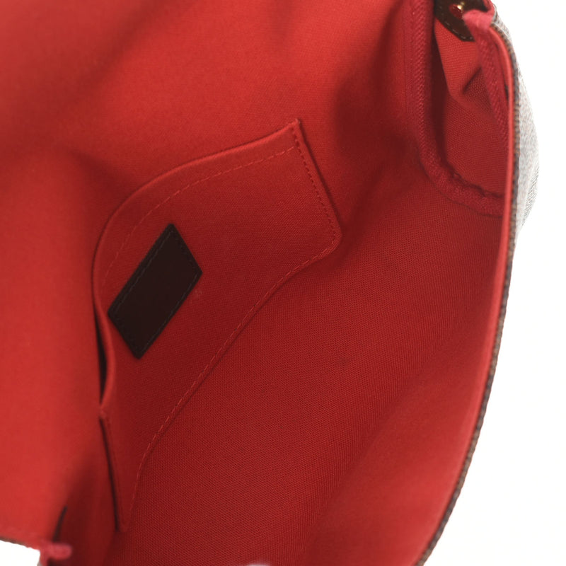 LOUIS VUITTON ルイヴィトン ダミエ フェイボリットMM USA製 ブラウン N41129 レディース ダミエキャンバス ショルダーバッグ Aランク 中古 銀蔵