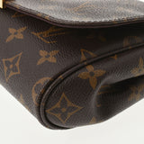 LOUIS VUITTON ルイヴィトン モノグラム フェイボリットMM ブラウン M40718 レディース モノグラムキャンバス ショルダーバッグ Aランク 中古 銀蔵