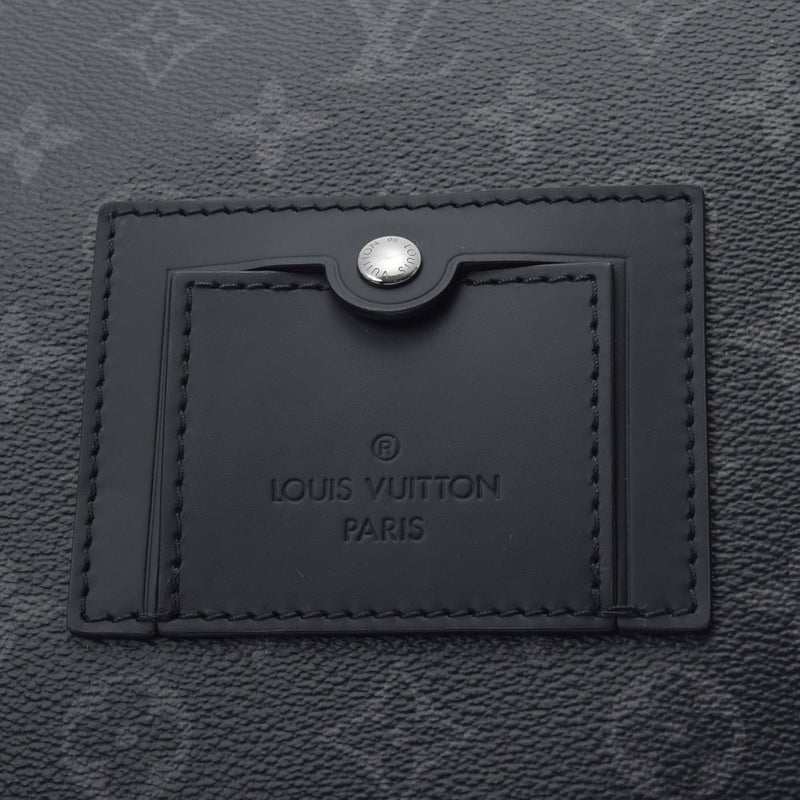 LOUIS VUITTON ルイヴィトン モノグラム エクリプス メッセンジャーヴォワヤージュMM フラグメントコラボ 黒/グレー M40510 メンズ  モノグラムキャンバス ショルダーバッグ Aランク 中古 銀蔵