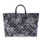 LOUIS VUITTON ルイヴィトン モノグラム タペストリー グランサック ネイビー M57284 メンズ  モノグラムタペストリーキャンバス トートバッグ Aランク 中古 銀蔵