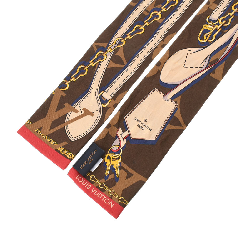 ルイヴィトンバンドー トリビュートトゥ ブラウン レディース スカーフ