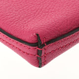 GUCCI グッチ ミディアム ポートフォリオ ピンク ゴールド金具 500981 ユニセックス レザー クラッチバッグ Aランク 中古 銀蔵