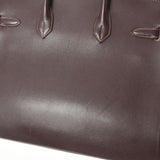 HERMES エルメス バーキン35 茶 ゴールド金具 □C刻印(1999年頃) ユニセックス ヴォーガリバー ハンドバッグ Bランク 中古 銀蔵