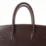 HERMES エルメス バーキン35 茶 ゴールド金具 □C刻印(1999年頃) ユニセックス ヴォーガリバー ハンドバッグ Bランク 中古 銀蔵