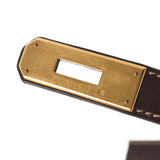 HERMES エルメス バーキン35 茶 ゴールド金具 □C刻印(1999年頃) ユニセックス ヴォーガリバー ハンドバッグ Bランク 中古 銀蔵