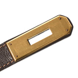 HERMES エルメス バーキン35 茶 ゴールド金具 □C刻印(1999年頃) ユニセックス ヴォーガリバー ハンドバッグ Bランク 中古 銀蔵