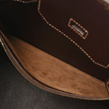 HERMES エルメス バーキン35 茶 ゴールド金具 □C刻印(1999年頃) ユニセックス ヴォーガリバー ハンドバッグ Bランク 中古 銀蔵