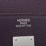 HERMES エルメス バーキン40 レザン シルバー金具 □M刻印(2009年頃) ユニセックス トゴ ハンドバッグ Aランク 中古 銀蔵