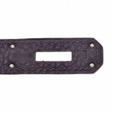 HERMES エルメス バーキン40 レザン シルバー金具 □M刻印(2009年頃) ユニセックス トゴ ハンドバッグ Aランク 中古 銀蔵