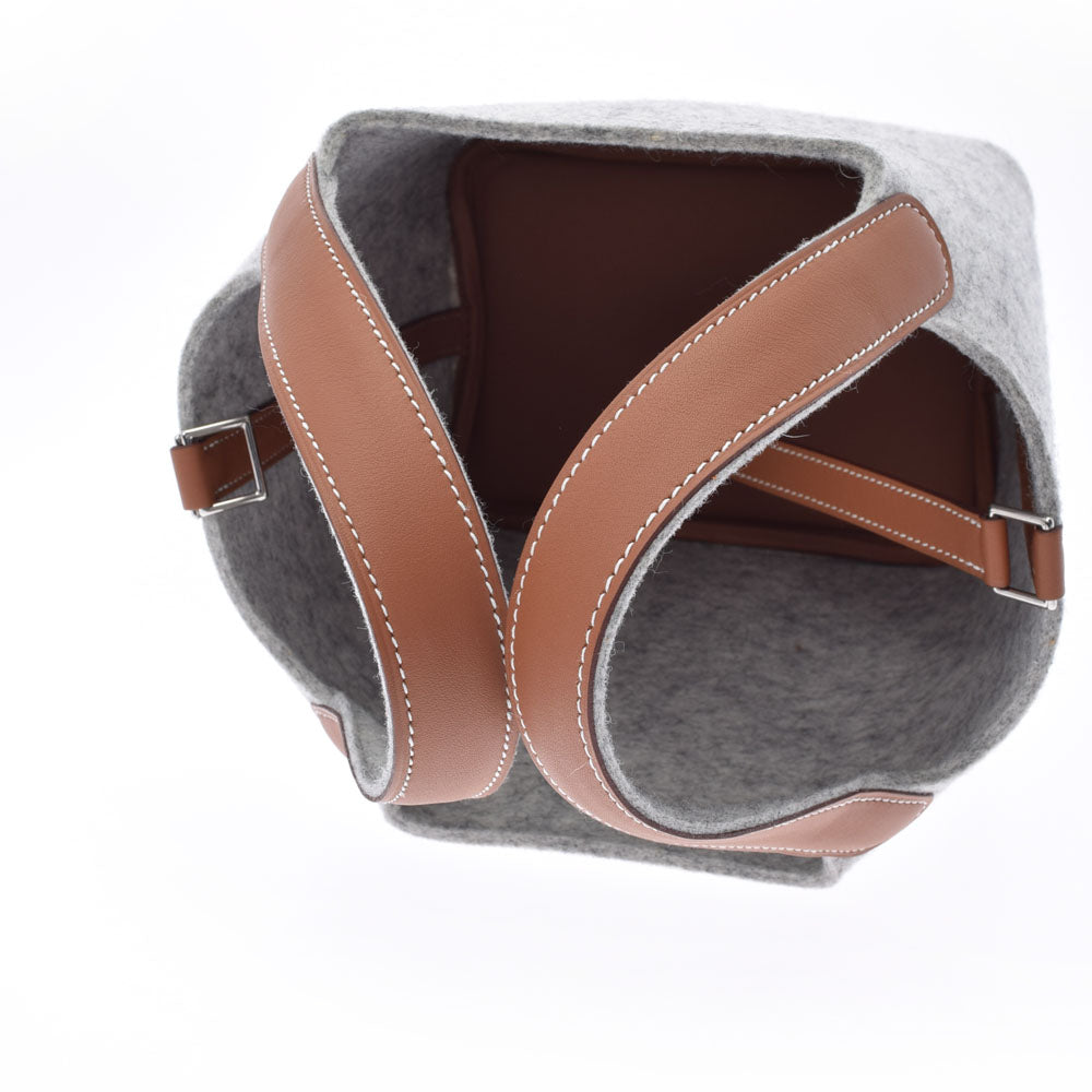 エルメスピコタンロックPM グリペール/ゴールド シルバー金具 Z