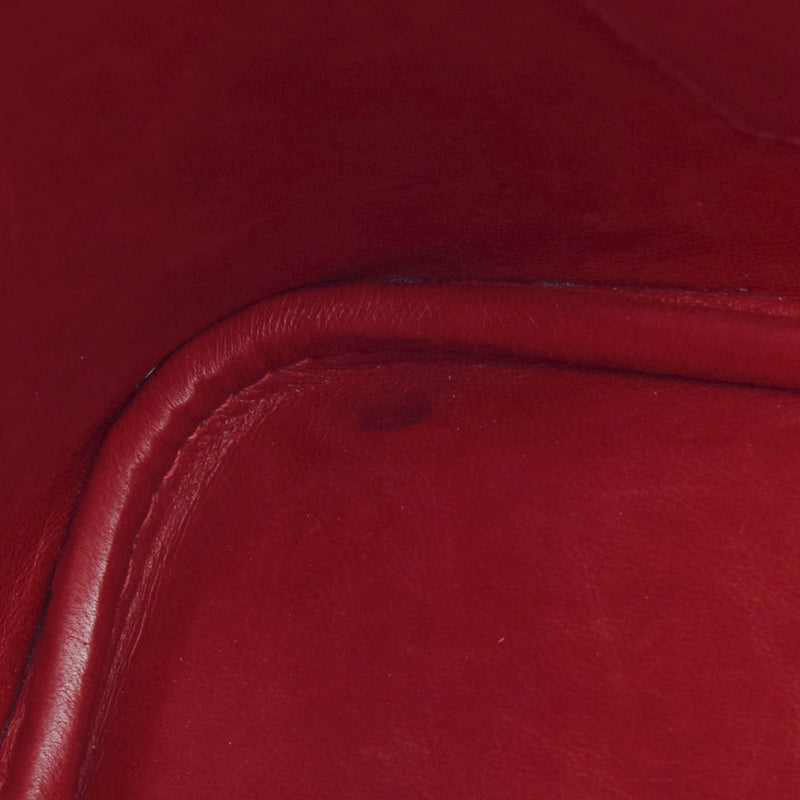 HERMES エルメス ボリード37  ルージュビフ ゴールド金具 ○Z刻印(1996年頃) レディース クシュベル ハンドバッグ Bランク 中古 銀蔵