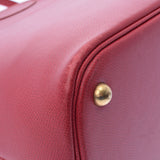 HERMES エルメス ボリード37  ルージュビフ ゴールド金具 ○Z刻印(1996年頃) レディース クシュベル ハンドバッグ Bランク 中古 銀蔵