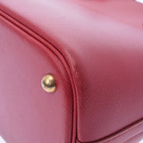 HERMES エルメス ボリード37  ルージュビフ ゴールド金具 ○Z刻印(1996年頃) レディース クシュベル ハンドバッグ Bランク 中古 銀蔵