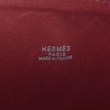 HERMES エルメス ボリード31  ルージュアッシュ シルバー金具 □D刻印(2000年頃) レディース ボックスカーフ ハンドバッグ ABランク 中古 銀蔵
