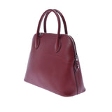 HERMES エルメス ボリード31  ルージュアッシュ シルバー金具 □D刻印(2000年頃) レディース ボックスカーフ ハンドバッグ ABランク 中古 銀蔵