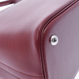 HERMES エルメス ボリード31  ルージュアッシュ シルバー金具 □D刻印(2000年頃) レディース ボックスカーフ ハンドバッグ ABランク 中古 銀蔵