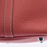 HERMES エルメス ピコタンロック PM  サンギーヌ シルバー金具 □O刻印(2011年頃) レディース トリヨンクレマンス ハンドバッグ ABランク 中古 銀蔵