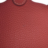 HERMES エルメス ピコタンロック PM  サンギーヌ シルバー金具 □O刻印(2011年頃) レディース トリヨンクレマンス ハンドバッグ ABランク 中古 銀蔵