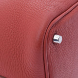 HERMES エルメス ピコタンロック PM  サンギーヌ シルバー金具 □O刻印(2011年頃) レディース トリヨンクレマンス ハンドバッグ ABランク 中古 銀蔵
