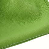 HERMES エルメス バーキン35 アップルグリーン ゴールド金具 □H刻印(2004年頃) ユニセックス トリヨンクレマンス ハンドバッグ ABランク 中古 銀蔵