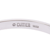 CARTIER カルティエ ラブブレスレット  ユニセックス K18WG ブレスレット Aランク 中古 銀蔵
