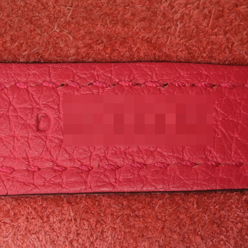 HERMES エルメス ピコタンロック PM  ローズエクストリーム シルバー金具 D刻印(2019年頃) レディース トリヨンクレマンス ハンドバッグ ABランク 中古 銀蔵