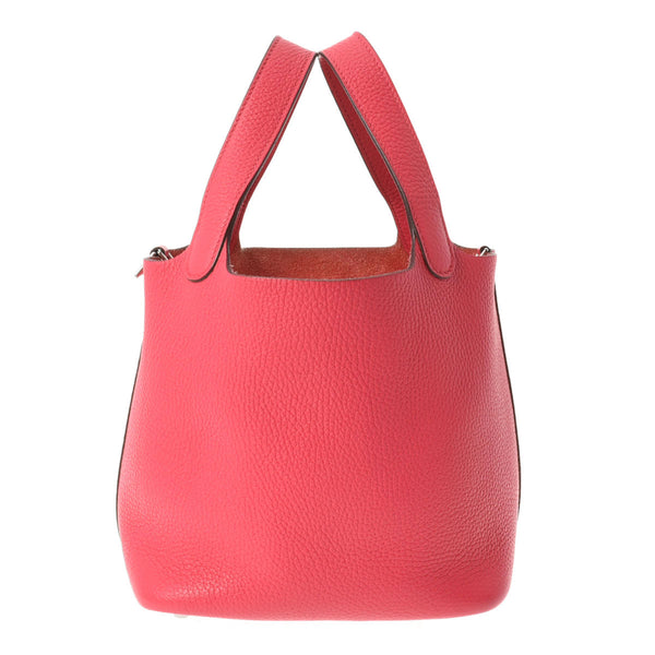 エルメスピコタンロック PM ローズエクストリーム シルバー金具 D刻印