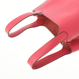 HERMES エルメス ピコタンロック PM  ローズエクストリーム シルバー金具 D刻印(2019年頃) レディース トリヨンクレマンス ハンドバッグ ABランク 中古 銀蔵