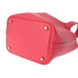 HERMES エルメス ピコタンロック PM  ローズエクストリーム シルバー金具 D刻印(2019年頃) レディース トリヨンクレマンス ハンドバッグ ABランク 中古 銀蔵