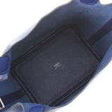 HERMES エルメス ピコタンロック PM トレサージュ ブルーアンクル シルバー金具 C刻印(2018年頃) レディース ヴォーエプソン ハンドバッグ Aランク 中古 銀蔵