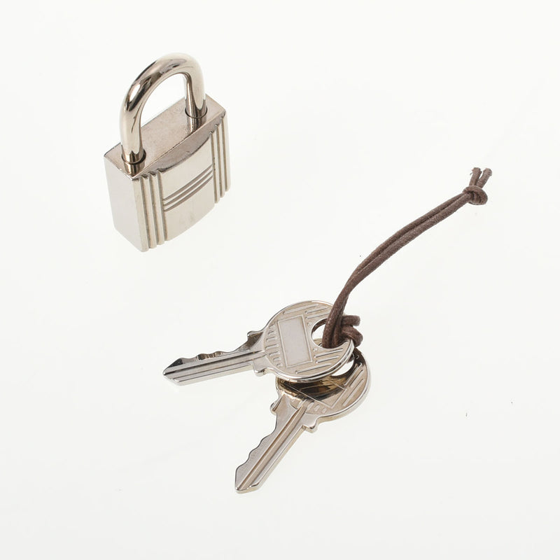 HERMES エルメス ピコタンロック PM トレサージュ ブルーアンクル シルバー金具 C刻印(2018年頃) レディース ヴォーエプソン ハンドバッグ Aランク 中古 銀蔵